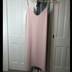 Everlane Pink Go Weave Slip Dress